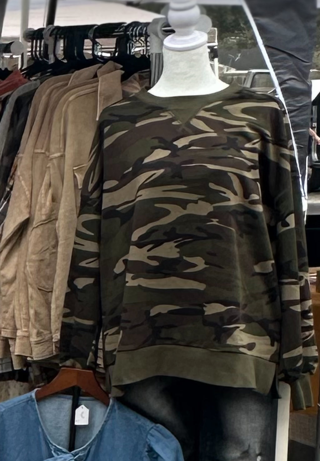 Camo Sweatshirt
