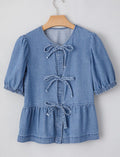 Blue Jean Baby Denim Top