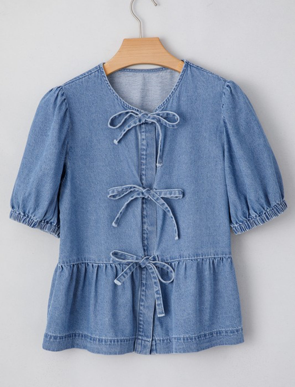 Blue Jean Baby Denim Top
