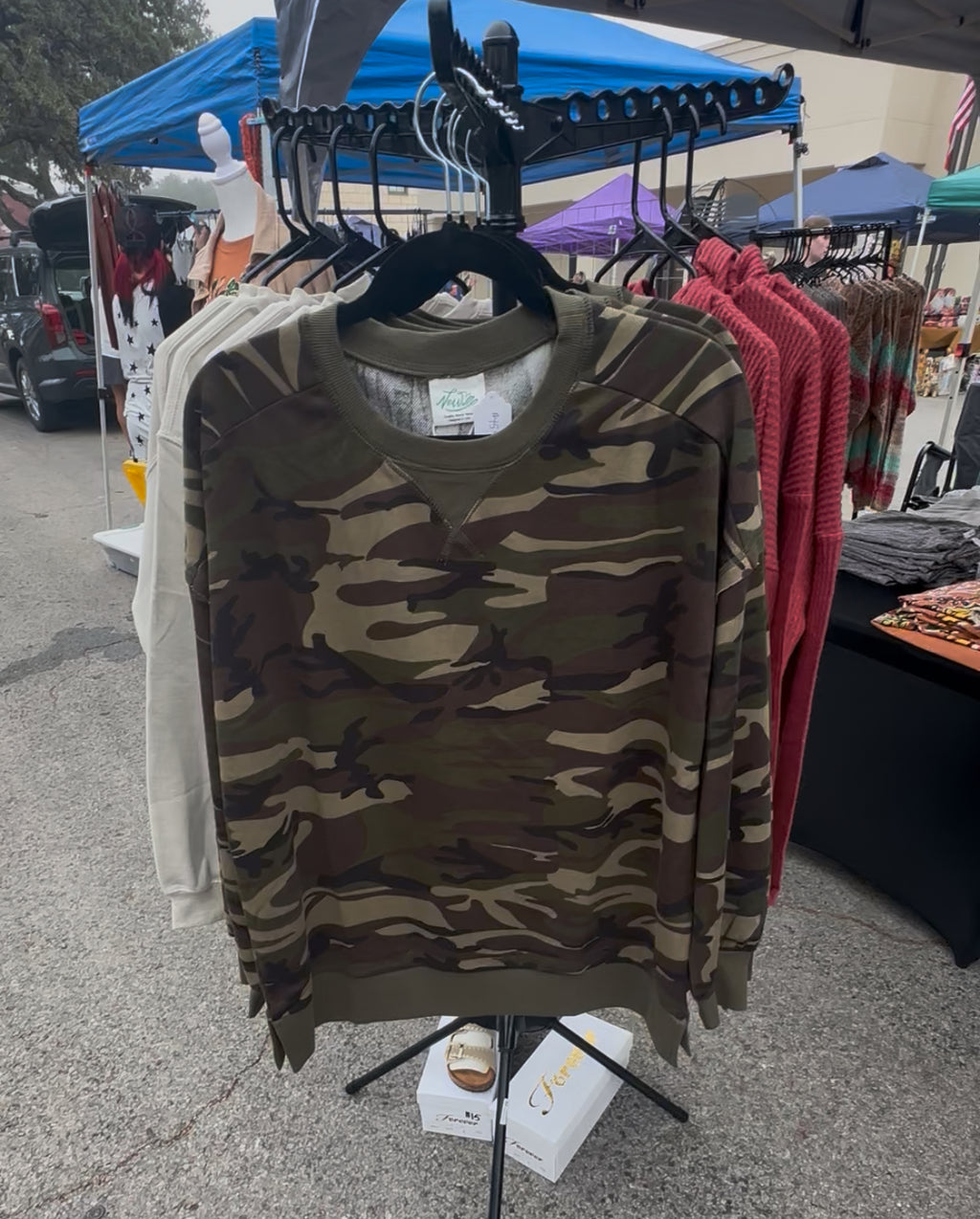Camo Sweatshirt