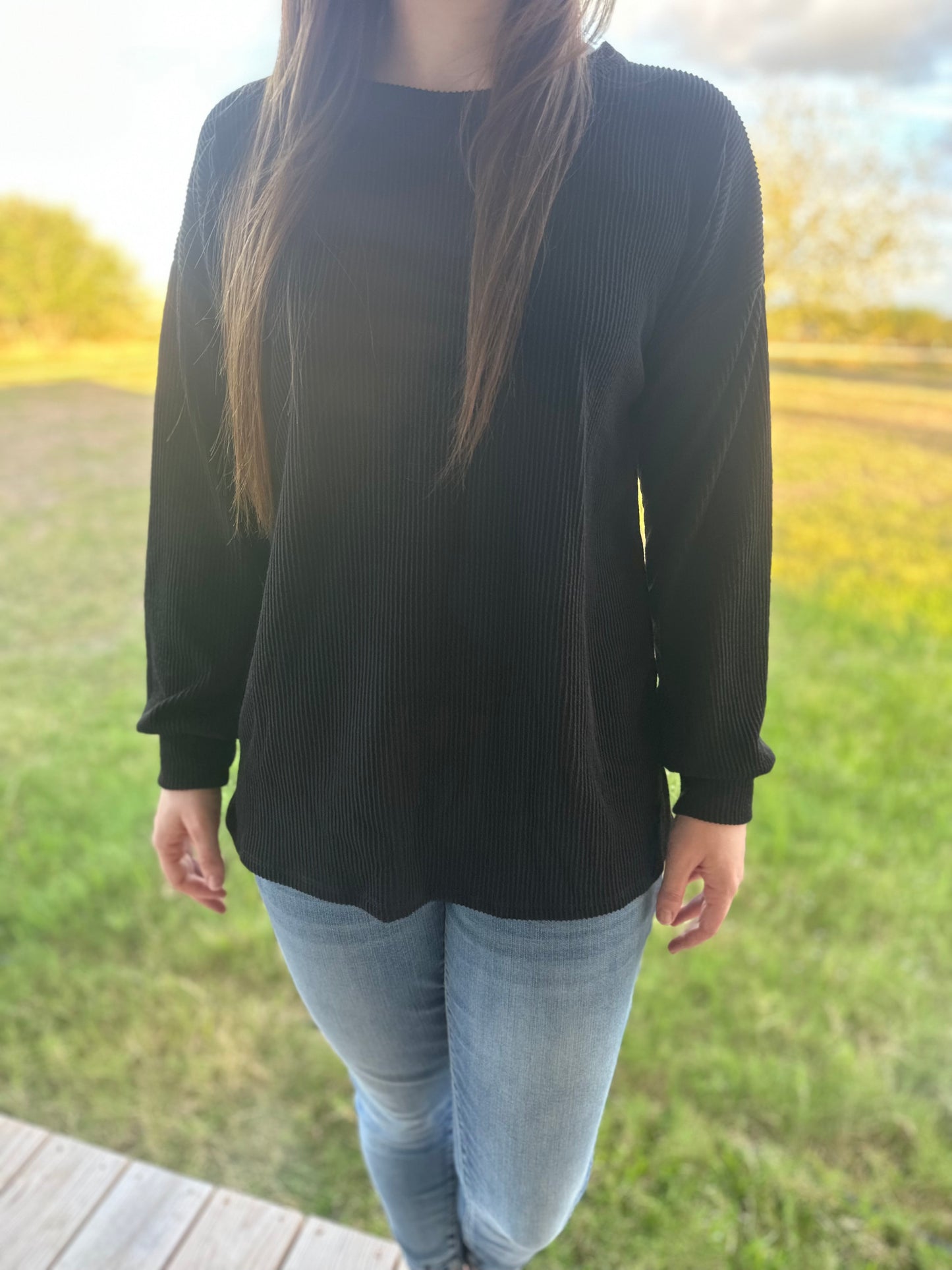 Keep it Basic Black Pullover