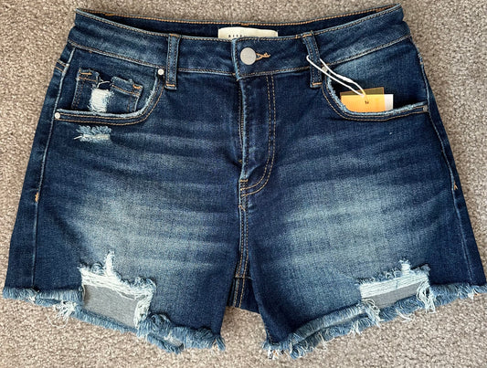 Heart of Dixie Distressed Denim Shorts