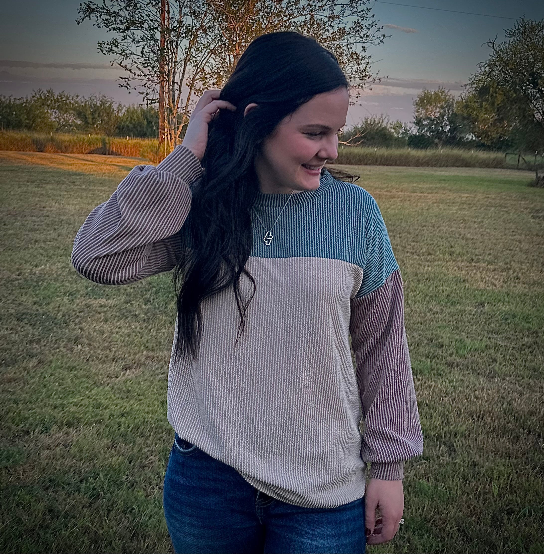 Time to Love Crew Neck