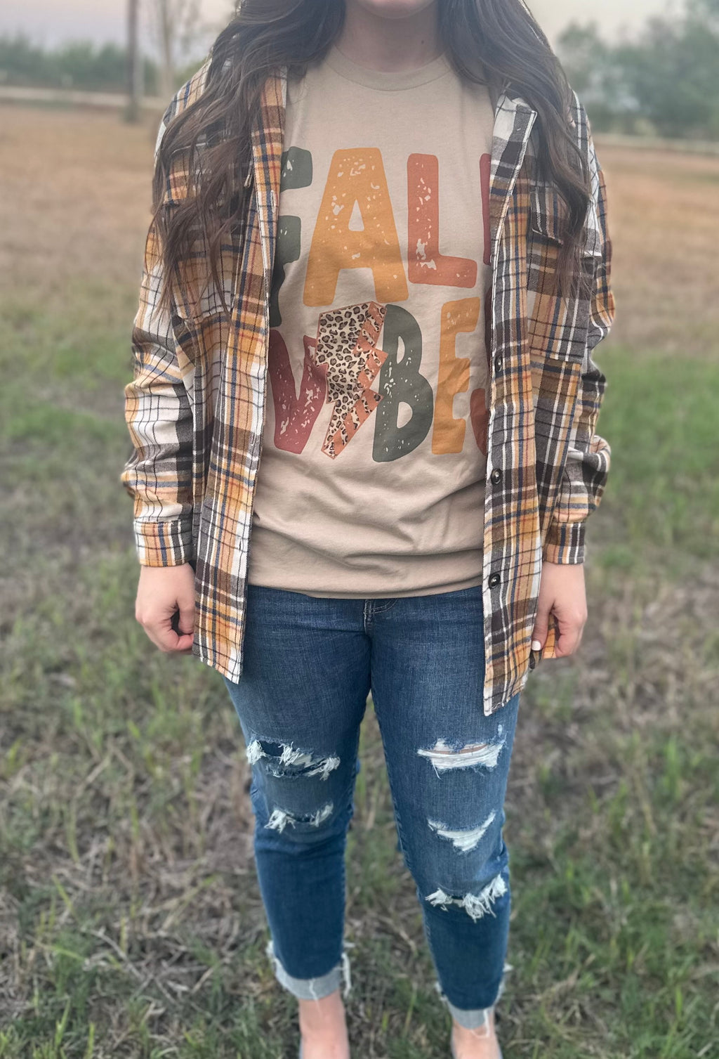 Yellow & Ivory Flannel